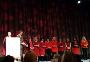 AHA, Go Red For Women Luncheon, Marcy Syms